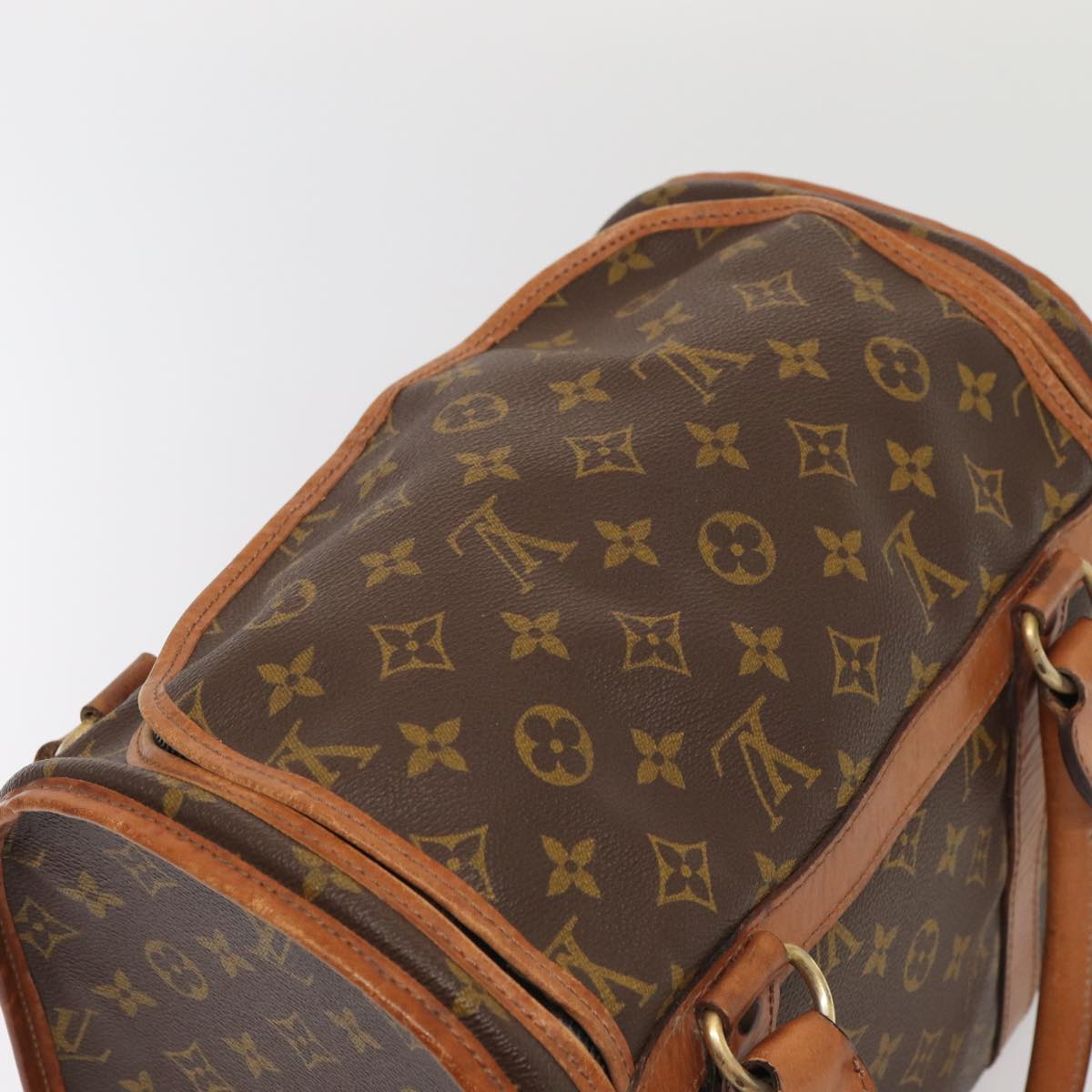 LOUIS VUITTON Monogram Sac Shan 30 Pet Carry M42024 LV Auth 87233