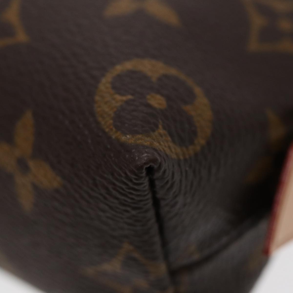 LOUIS VUITTON Monogram Pochette Cosmetic PM Cosmetic Pouch M47515 LV Auth 87259