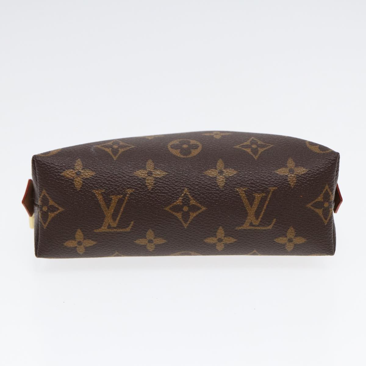 LOUIS VUITTON Monogram Pochette Cosmetic PM Cosmetic Pouch M47515 LV Auth 87259