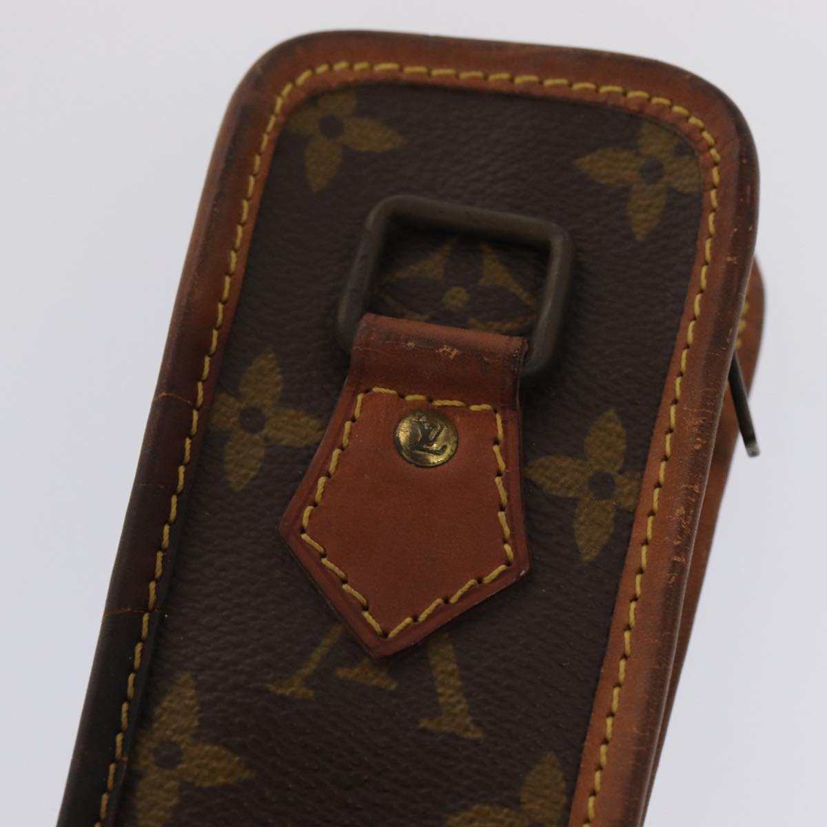 LOUIS VUITTON Monogram Racket Case LV Auth 87275