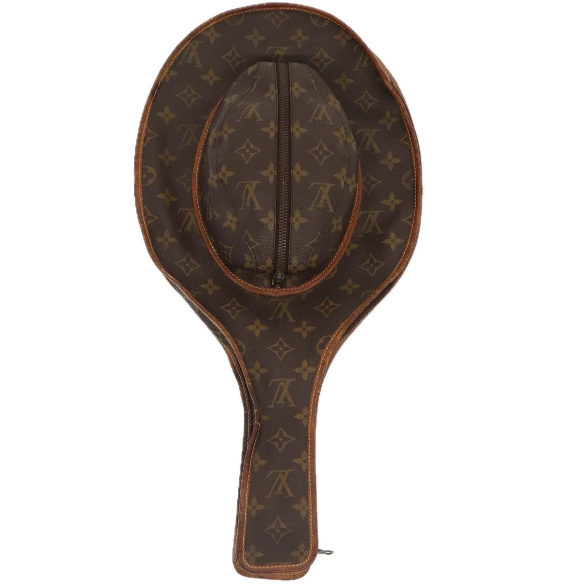 LOUIS VUITTON Monogram Racket Case LV Auth 87275