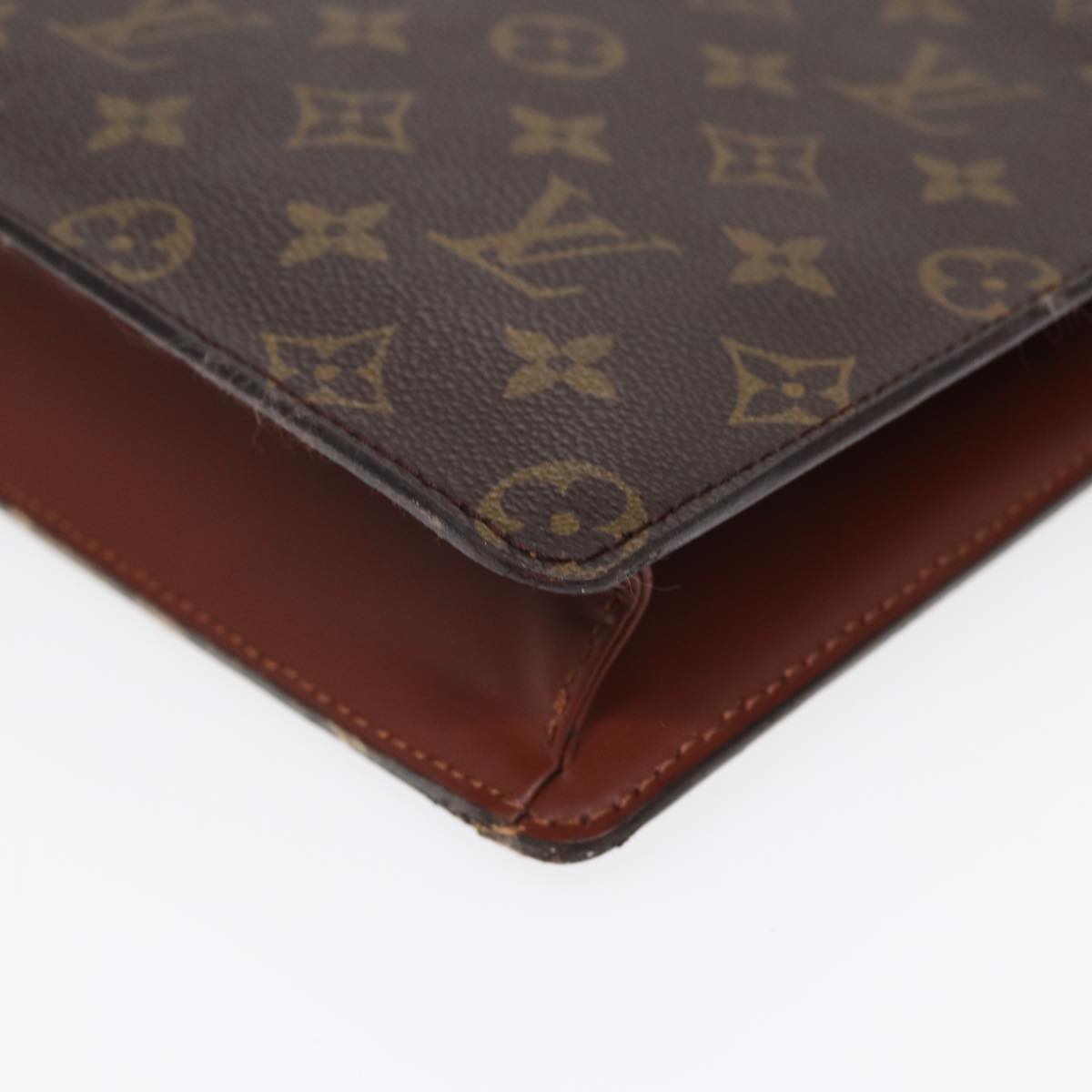 LOUIS VUITTON Monogram Pochette Homme Clutch Bag M51795 LV Auth 87294