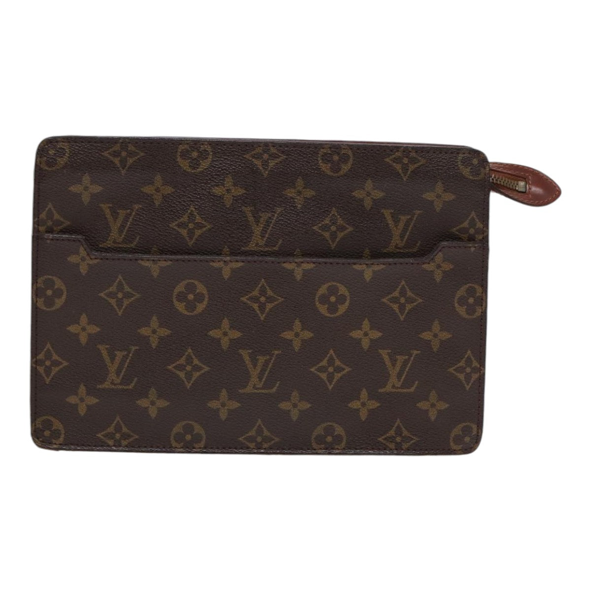 LOUIS VUITTON Monogram Pochette Homme Clutch Bag M51795 LV Auth 87294