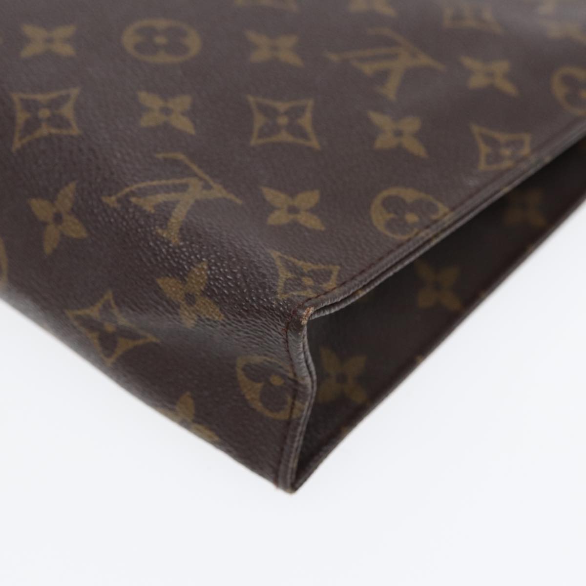 LOUIS VUITTON Monogram Poche Toilette 26 Pouch M47542 LV Auth 87303