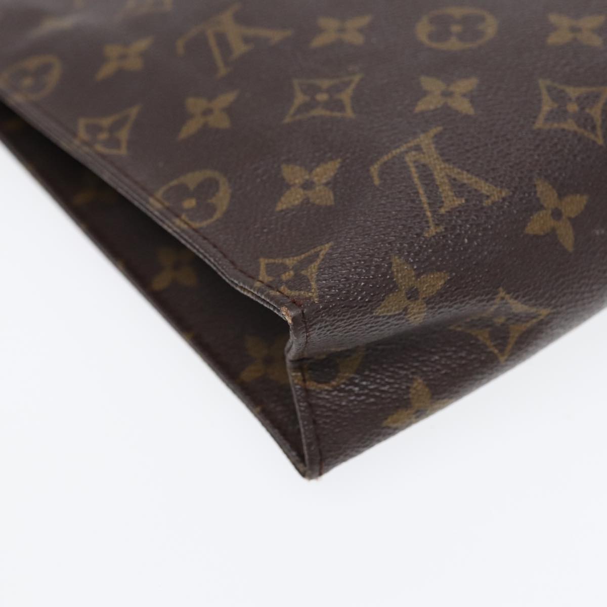 LOUIS VUITTON Monogram Poche Toilette 26 Pouch M47542 LV Auth 87303