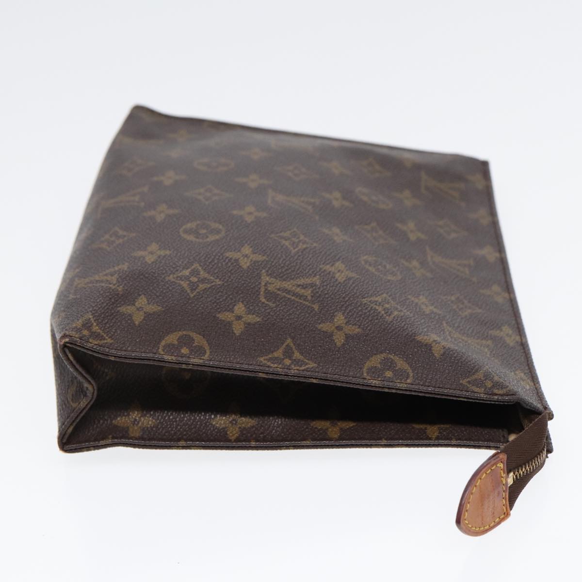 LOUIS VUITTON Monogram Poche Toilette 26 Pouch M47542 LV Auth 87303