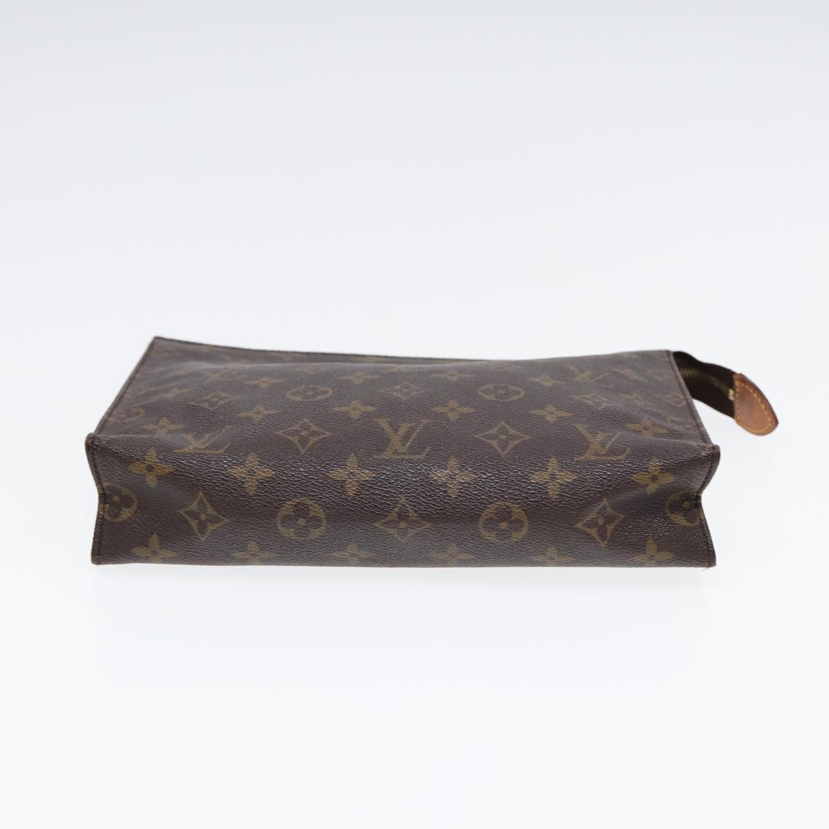 LOUIS VUITTON Monogram Poche Toilette 26 Pouch M47542 LV Auth 87303