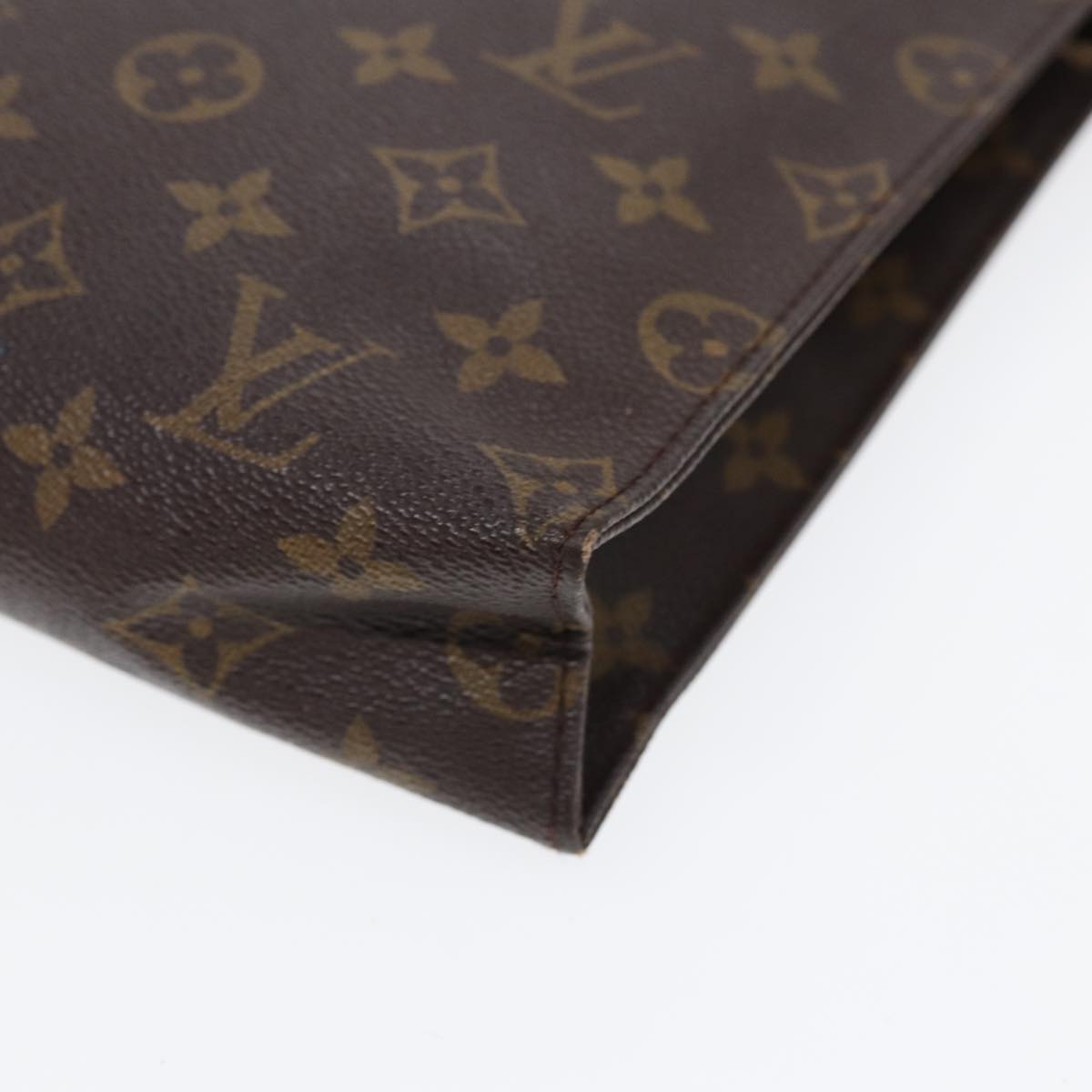 LOUIS VUITTON Monogram Poche Toilette 26 Pouch M47542 LV Auth 87303