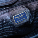 PRADA Hand Bag Nylon Navy Auth 87347-19