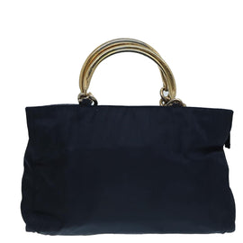 PRADA Hand Bag Nylon Navy Auth 87347 - 0