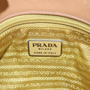 PRADA Shoulder Bag Nylon Yellow Auth 87348-20