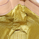 PRADA Shoulder Bag Nylon Yellow Auth 87348-27