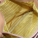 PRADA Shoulder Bag Nylon Yellow Auth 87348-28