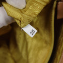 PRADA Shoulder Bag Nylon Yellow Auth 87348-12