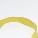 PRADA Shoulder Bag Nylon Yellow Auth 87348-14