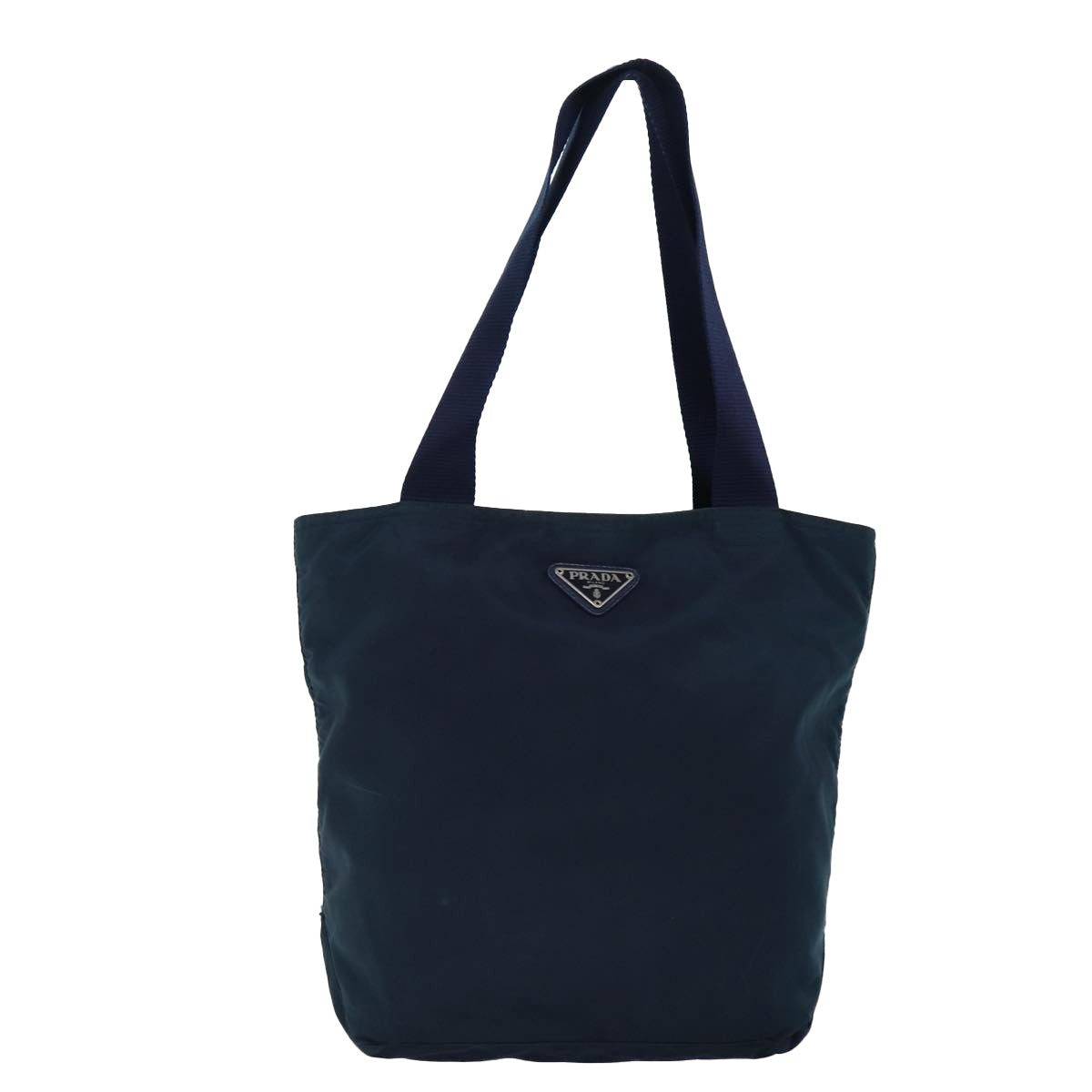 PRADA Hand Bag Nylon Navy Auth 87349 - 0