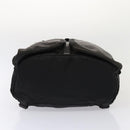PRADA Backpack Nylon Leather Black Auth 87351-5