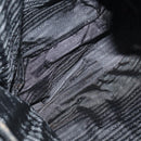 PRADA Rugzak Nylon Leer Zwart Auth 87351-11