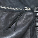 PRADA Rugzak Nylon Leer Zwart Auth 87351-26