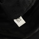 PRADA Rugzak Nylon Leer Zwart Auth 87351-12