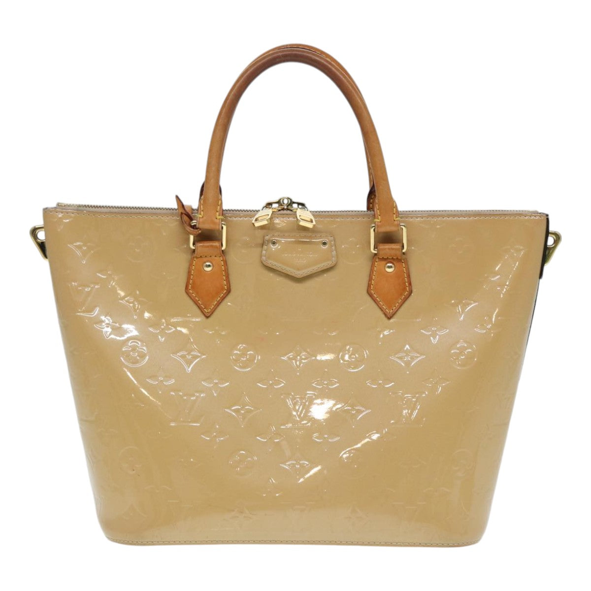 LOUIS VUITTON Vernis Montebello PM Hand Bag 2way Dunne M90167 LV Auth 87352