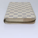 LOUIS VUITTON Damier Azur Zippy Organizer Long Wallet N60012 LV Auth 87355-4