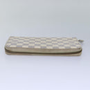 LOUIS VUITTON Damier Azur Zippy Organizer Long Wallet N60012 LV Auth 87355-5