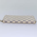 LOUIS VUITTON Damier Azur Zippy Organizer Long Wallet N60012 LV Auth 87355-6
