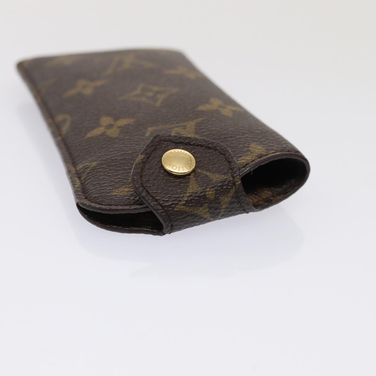 LOUIS VUITTON Monogram Etui Lunette PM Glasses Case M66545 LV Auth 87367