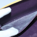 LOUIS VUITTON Epi Agenda Geode Travel Case Yellow M63879 LV Auth 87368-10