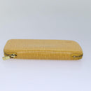 LOUIS VUITTON Epi Agenda Geode Travel Case Yellow M63879 LV Auth 87368-3