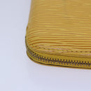 LOUIS VUITTON Epi Agenda Geode Travel Case Yellow M63879 LV Auth 87368-7