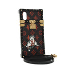 LOUIS VUITTON Transformed Monogram Cat iphone X Eye Trunk M63891 LV Auth 87378-1