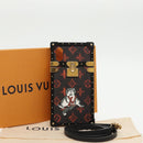 LOUIS VUITTON Transformed Monogram Cat iphone X Eye Trunk M63891 LV Auth 87378-12