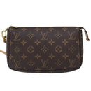 LOUIS VUITTON Monogram Pochette Accessoires Pouch M51980 LV Auth 87388-13