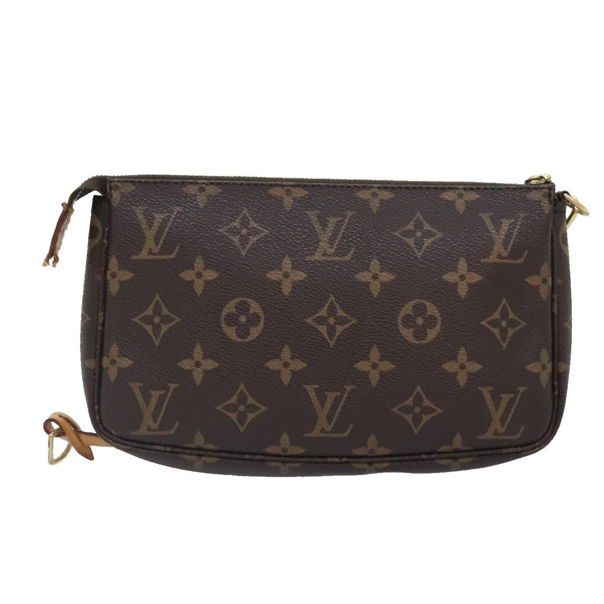 LOUIS VUITTON Monogram Pochette Accessoires Pouch M51980 LV Auth 87388