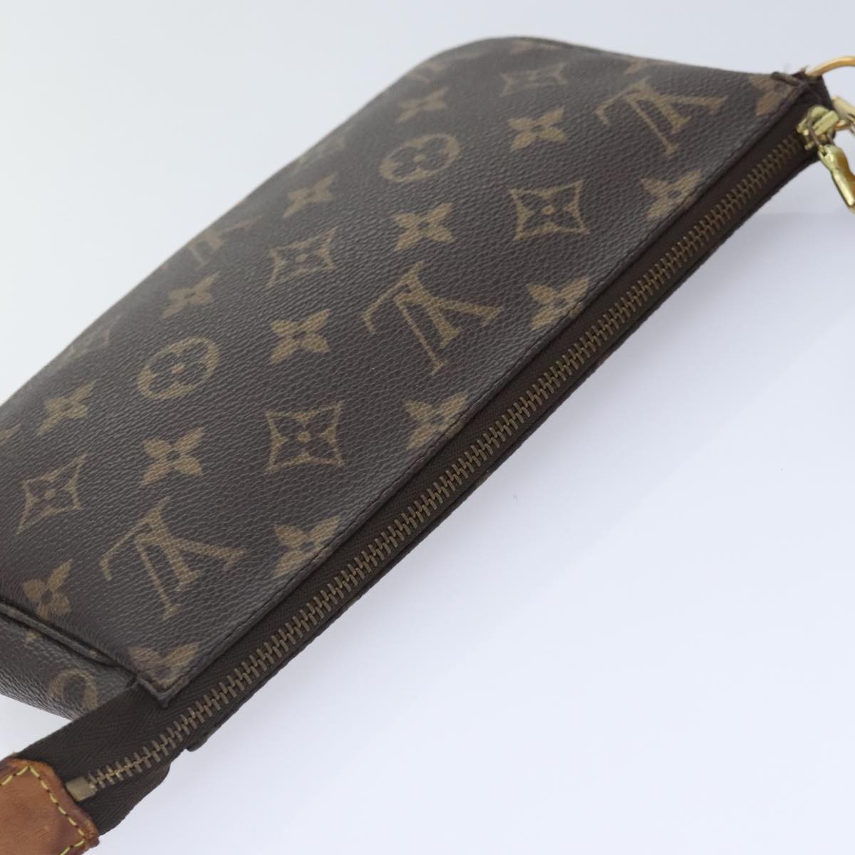 LOUIS VUITTON Monogram Pochette Accessoires Pouch M51980 LV Auth 87388