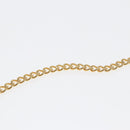 Salvatore Ferragamo Gancini Chain Shoulder Bag Leather Black Gold Auth 87396-14