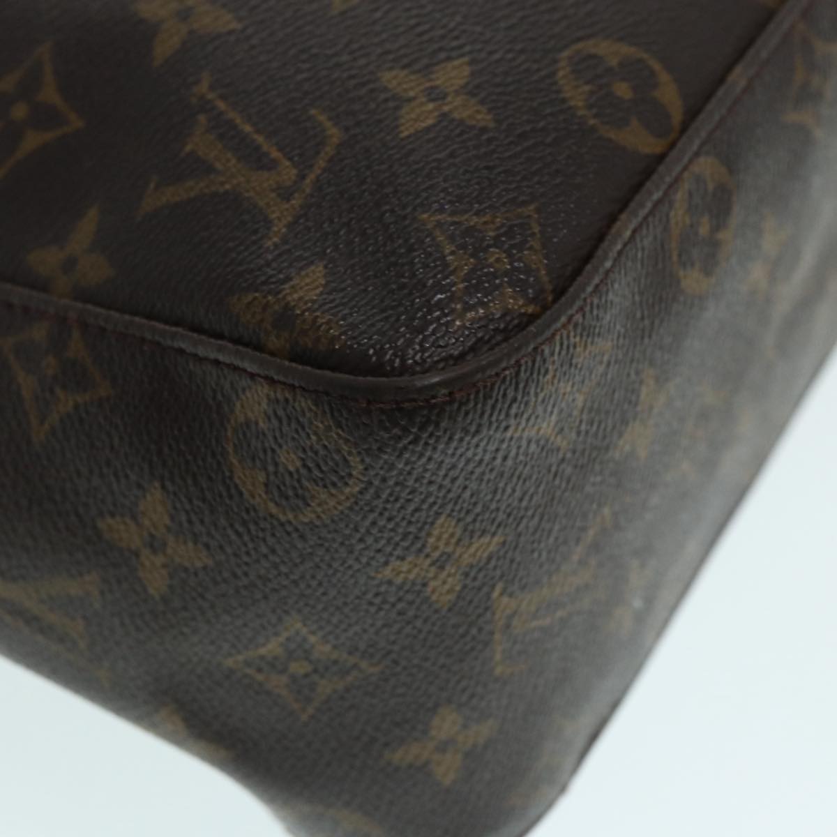 LOUIS VUITTON Monogram Looping GM Shoulder Bag M51145 LV Auth 87401