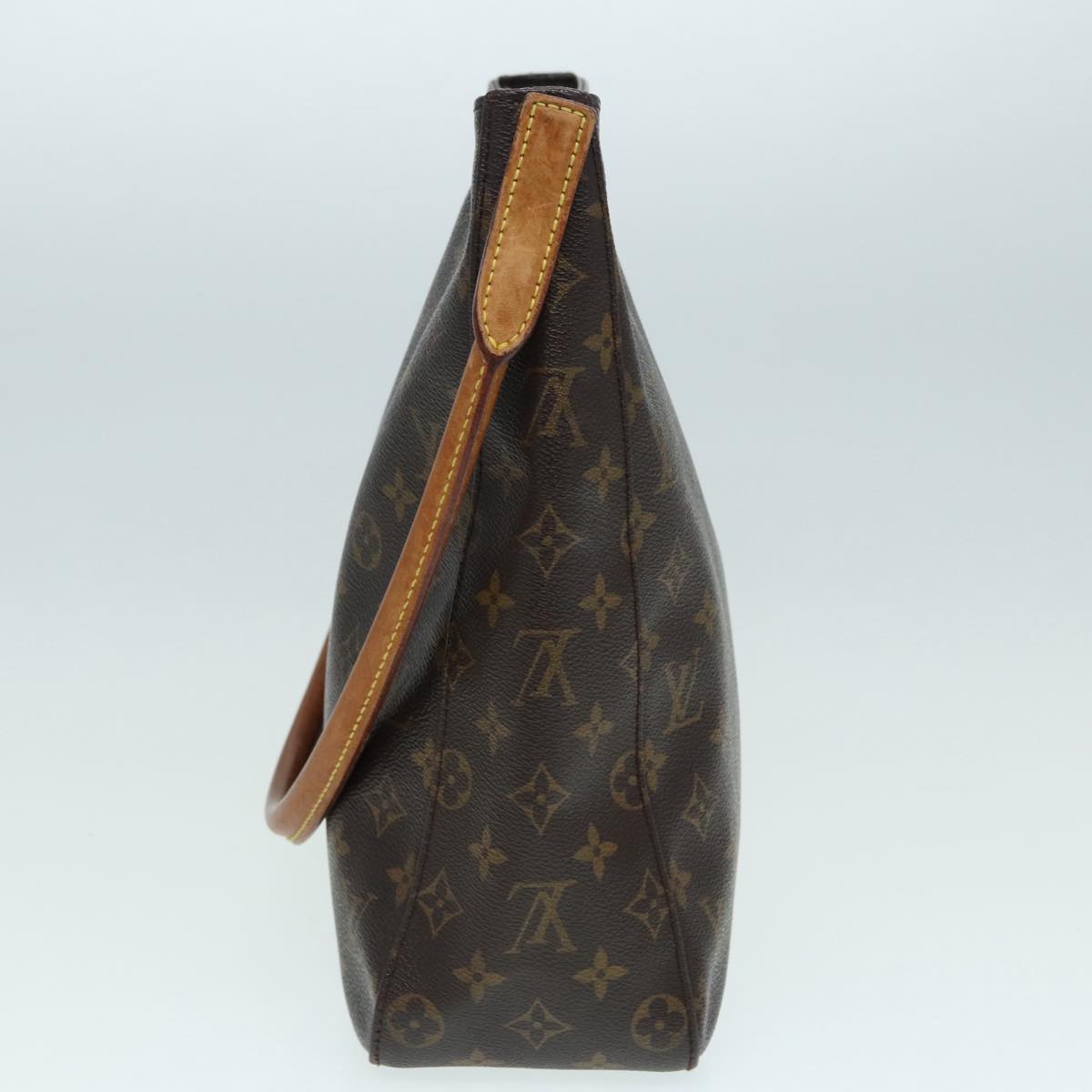 LOUIS VUITTON Monogram Looping GM Shoulder Bag M51145 LV Auth 87401