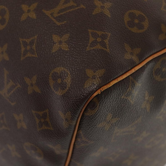 LOUIS VUITTON Monogram Keepall 60 Boston Bag M41422 LV Auth 87415