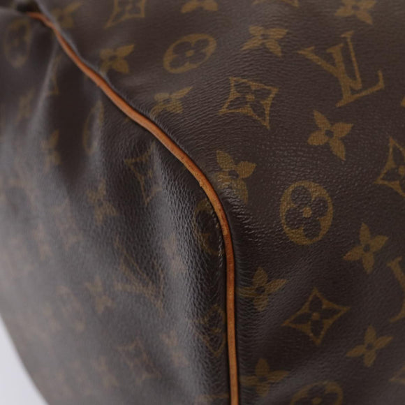 LOUIS VUITTON Monogram Keepall 60 Boston Bag M41422 LV Auth 87415