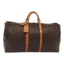 LOUIS VUITTON Monogram Keepall 60 Boston Bag M41422 LV Auth 87415-1