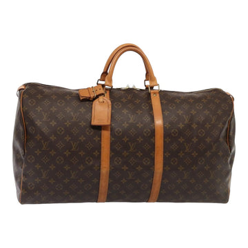LOUIS VUITTON Monogram Keepall 60 Boston Bag M41422 LV Auth 87415