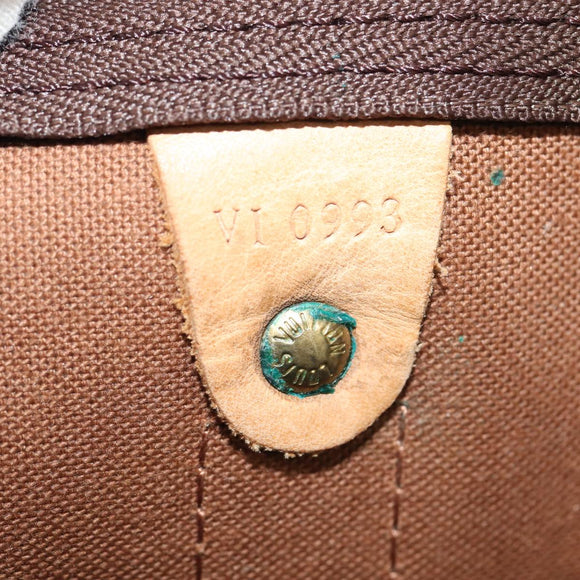 LOUIS VUITTON Monogram Keepall 60 Boston Bag M41422 LV Auth 87415