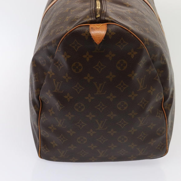 LOUIS VUITTON Monogram Keepall 60 Boston Bag M41422 LV Auth 87415