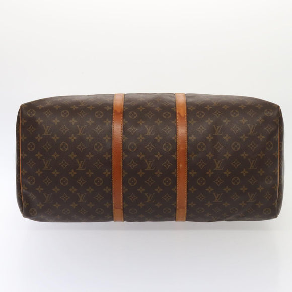 LOUIS VUITTON Monogram Keepall 60 Boston Bag M41422 LV Auth 87415