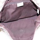 GUCCI GG Canvas Shoulder Bag Beige Silver 146236 Auth 87424-11