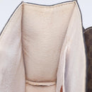 CELINE Macadam Canvas Hand Bag PVC Leather Brown Gold Auth 87429-22