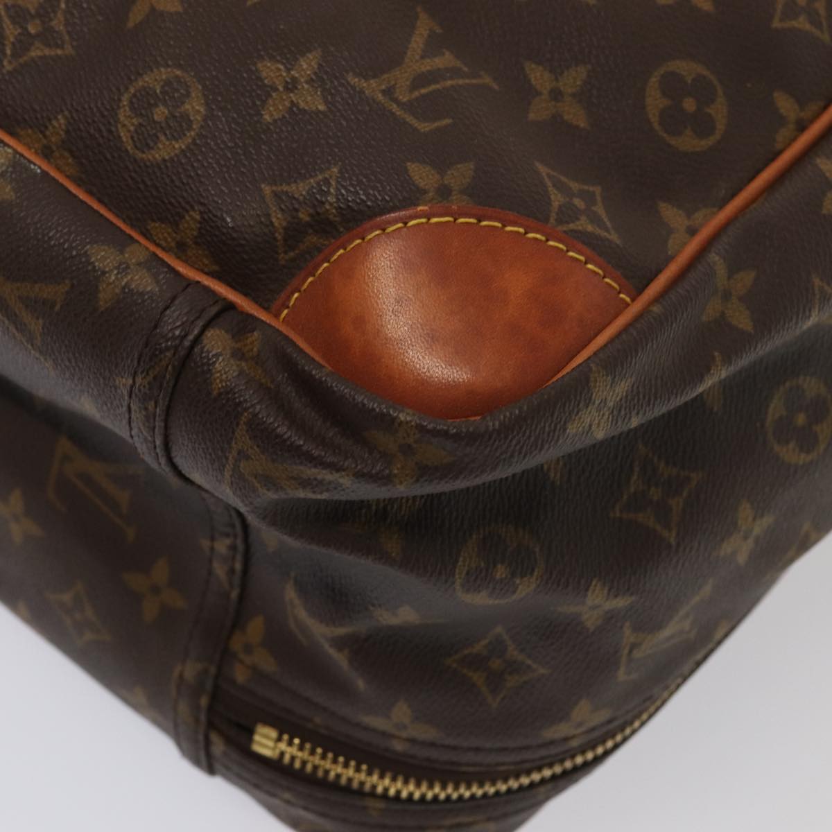 LOUIS VUITTON Monogram Sirius 55 Boston Bag M41404 LV Auth 87447